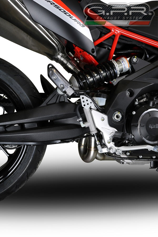 Aprilia Dorsoduro 900 2017-2020 Exhaust GPR Decat Pipe