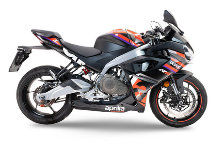 Aprilia RS 457 2024-2025 Exhaust GPR Full System Ghost Inox