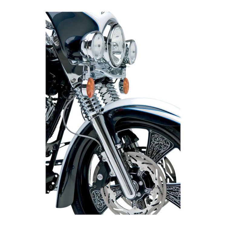 ARLEN NESS Hot Legs Fork Legs, Harley Davidson Touring 2008-2013 Custom Single Disc, Smooth Chrome 06-520