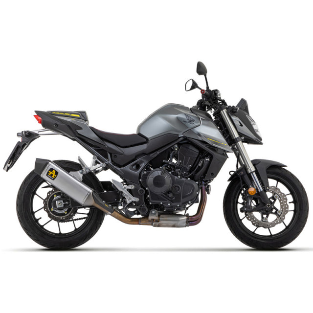 71003VA  Arrow Veloce Racing Slip-on Exhaust, Aluminum for Honda CB750 Hornet 23-25