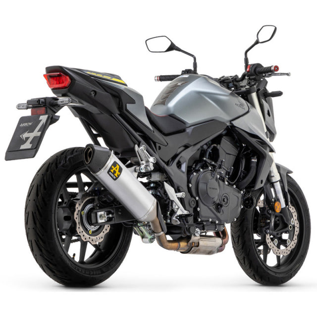 71003VA  Arrow Veloce Racing Slip-on Exhaust, Aluminum for Honda CB750 Hornet 23-25