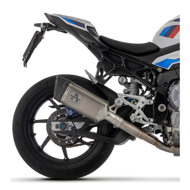 71006PT Arrow Pista Slip-on Racing Exhaust, Titanium for BMW M1000R/RR 20-25