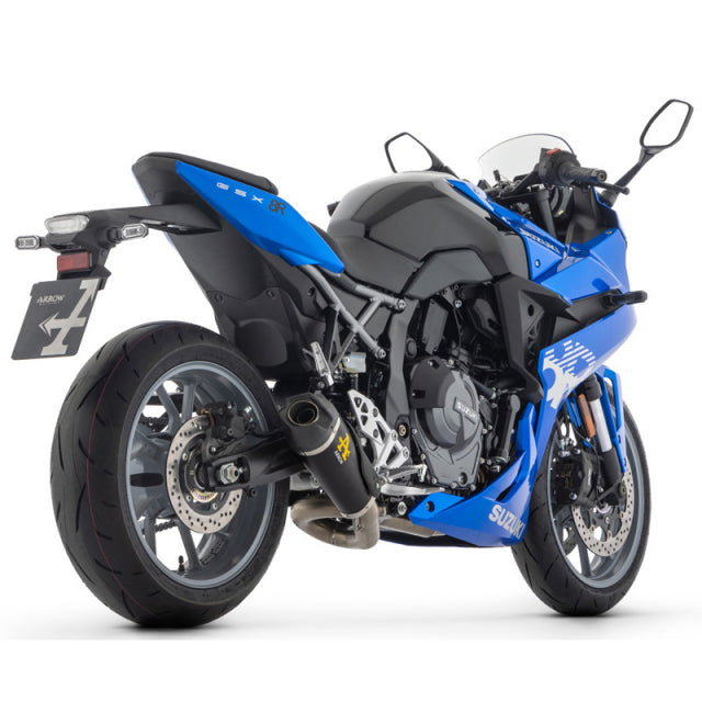 71079PKN Arrow Works RACING Nichrome Dark Racing Full Exhaust for Suzuki GSX-8R/S 24-25