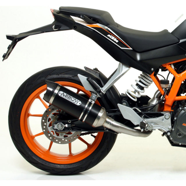 71813AKN Arrow Street Thunder Exhaust, Aluminium for KTM RC 125 / RC 390 Duke 390 13-16
