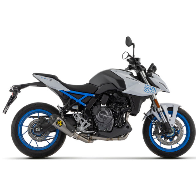 71956PKW  Arrow Suzuki GSX-8S 2023 - 2024 - 2025 Works Titanium Full System Exhaust, Titanium