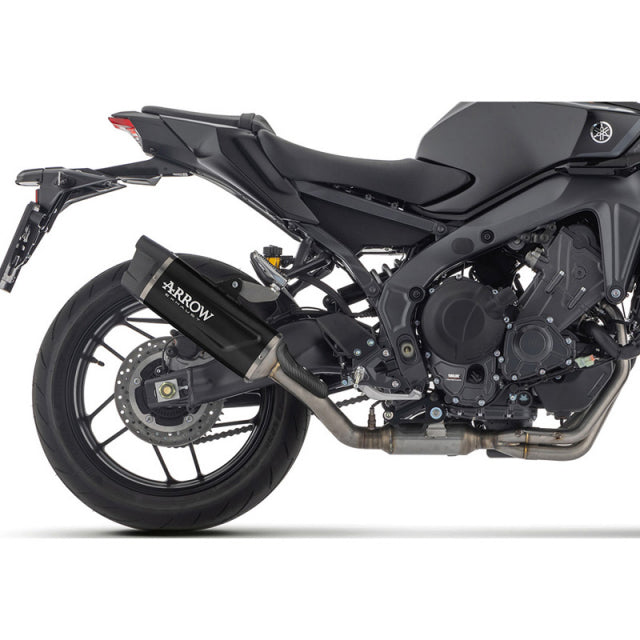 71070AKN Arrow Full system racing with Indy Race EVO aluminium "Dark" silencers  Yamaha MT-09 / MT-09 SP 2024-2025