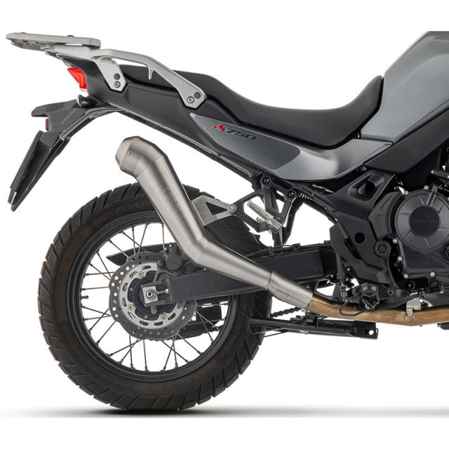 72002DR Arrow 72002DR Dakar Replica Racing Exhaust, Nichrome for Honda XL750 Transalp 23-24