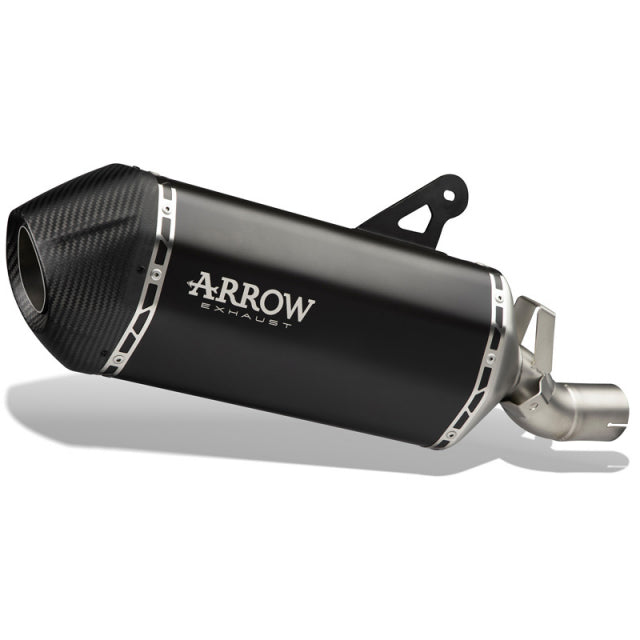 72511SKN Arrow Sonora Slip-on Exhaust, Titanium Dark for Suzuki V-Strom 800DE 2023-2025