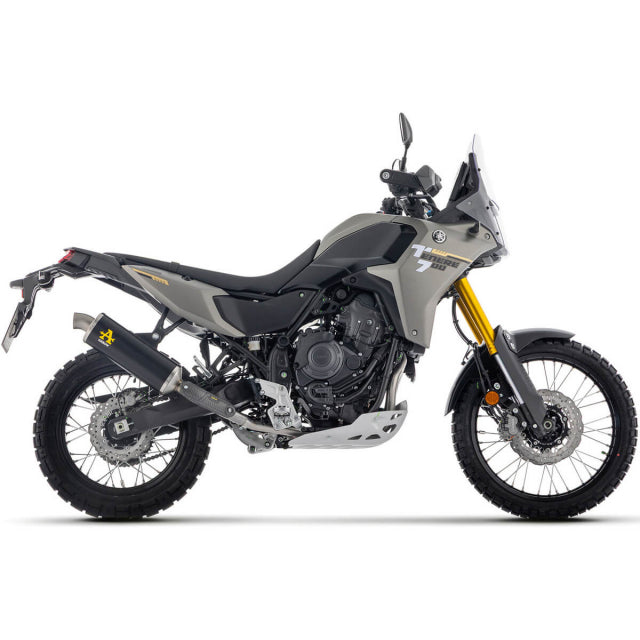 72662AON Arrow Indy Race Exhaust slip on Aluminum Dark for Yamaha Tenere 700 2025