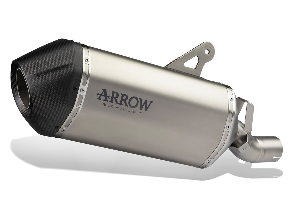 72511SK Arrow Sonora Slip-on Exhaust, Titanium for Suzuki V-Strom 800DE 2023-2025