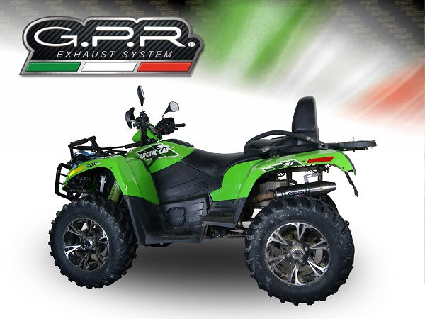 Artic Cat 700 TRV Exhaust GPR Slip-on Deeptone Atv