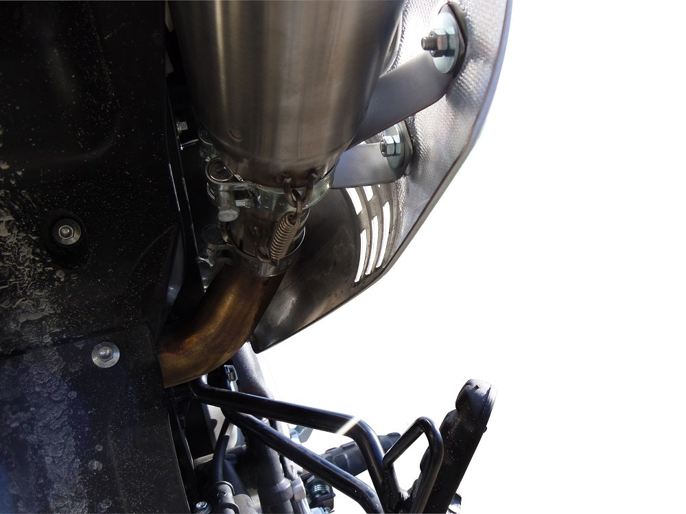 Husqvarna Te 630 E - Sms - Smr 2010-14 Exhaust GPR Double Slip-on Furore Nero