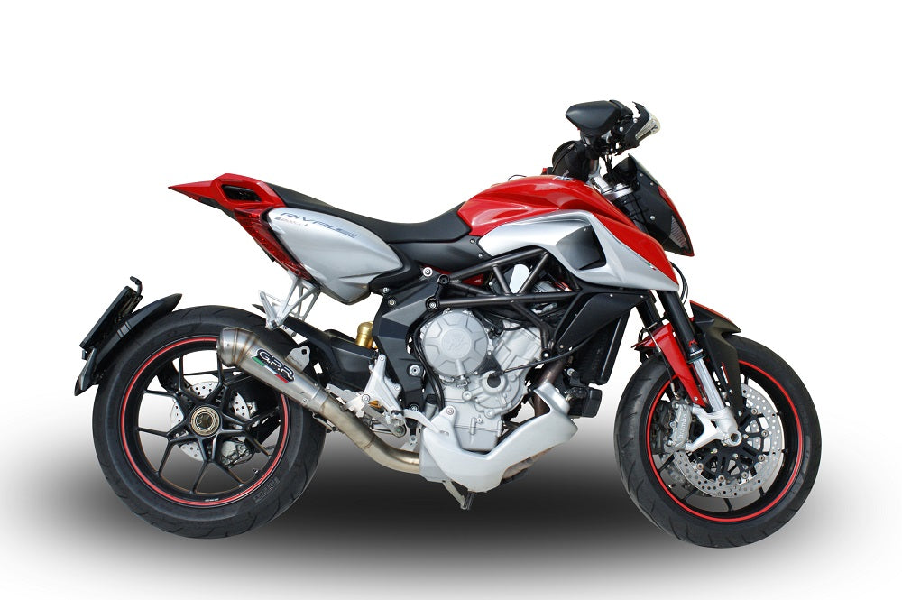 Mv Agusta Rivale 800 2014-2016 Exhaust GPR Slip-on Powercone Evo