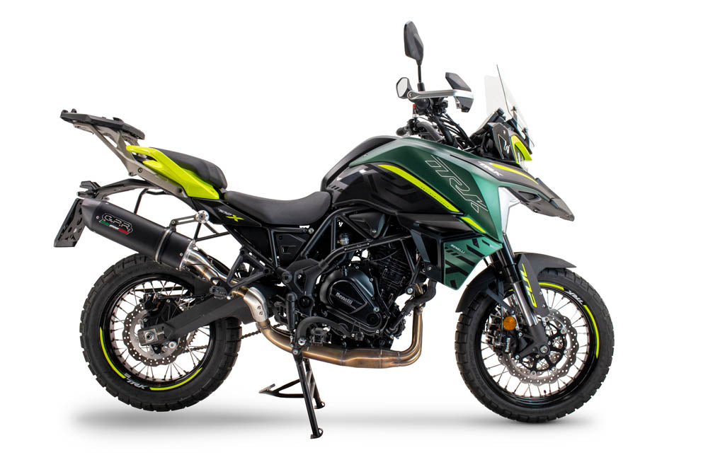Benelli Trk 702 2023-2024 Exhaust GPR Slip-on Furore Evo4 Nero