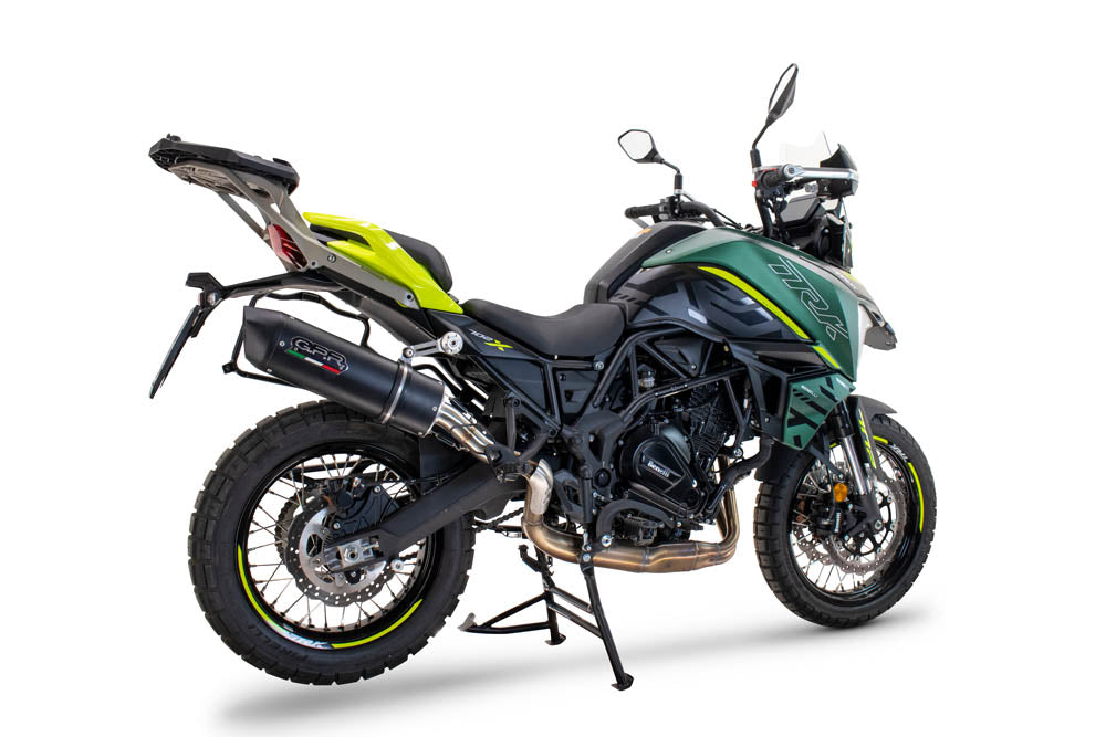 Benelli Trk 702 2023-2024 Exhaust GPR Slip-on Furore Nero