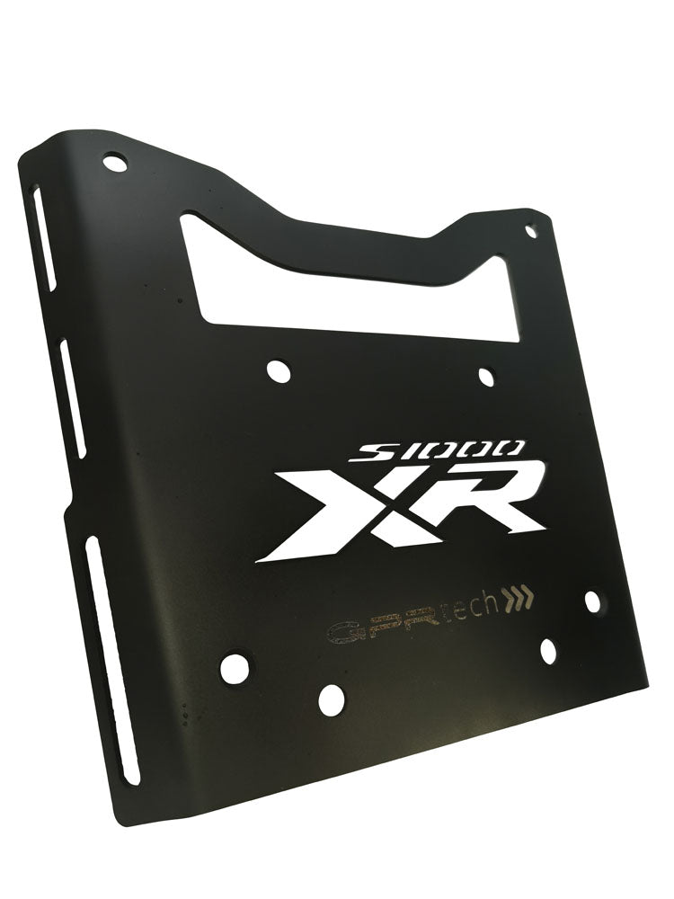 BMW S1000XR 2020-2023 GPR Tech 45L Aluminum Top Case, Silver with Mounting Plate