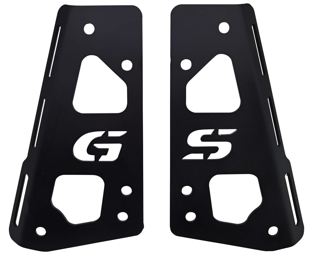 BMW F750GS 2021-2023 GPR Tech 55L Aluminum Top Case, Black with Mounting Plate