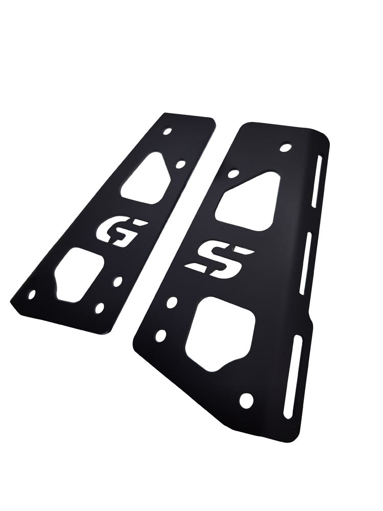 BMW F750GS 2021-2023 GPR Tech 55L Aluminum Top Case, Black with Mounting Plate