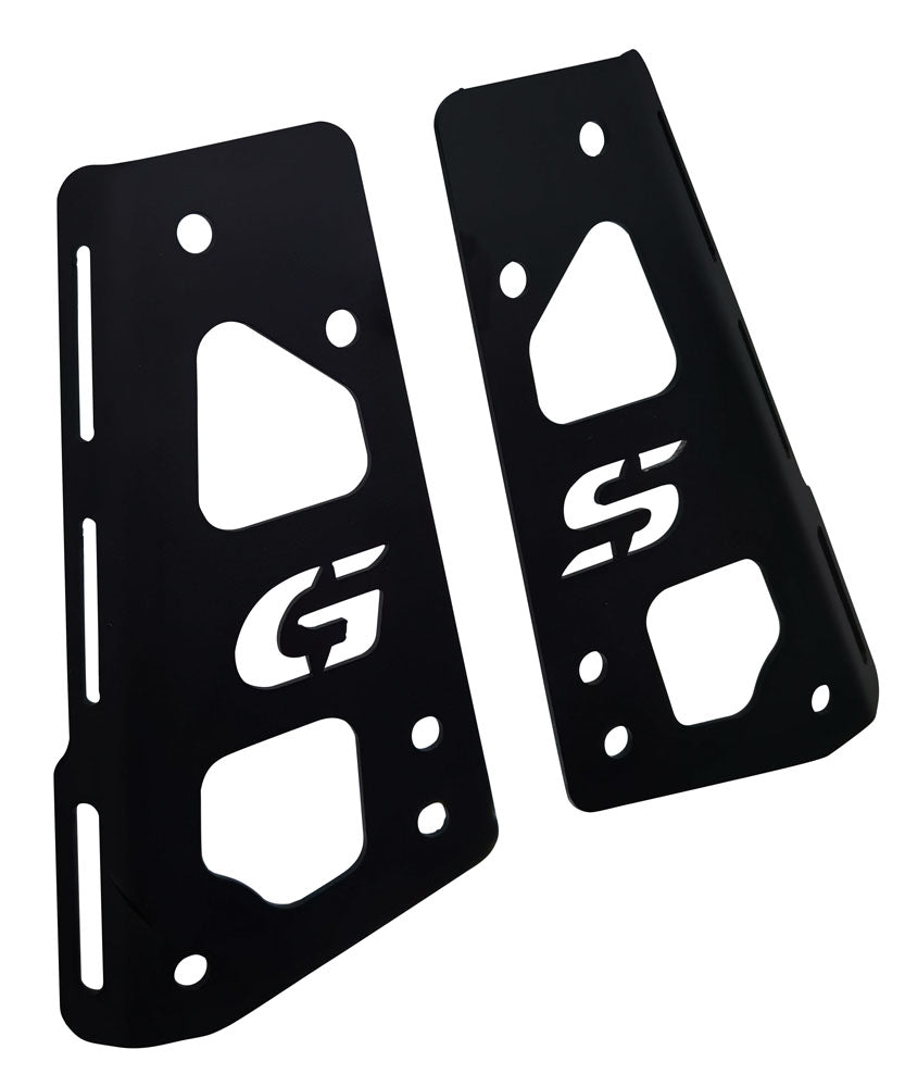 BMW F750GS 2021-2023 GPR Tech 55L Aluminum Top Case, Black with Mounting Plate