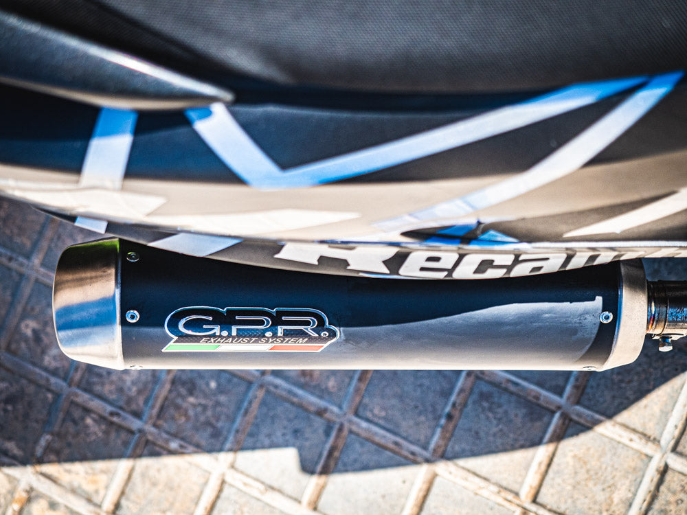 Suzuki Burgman 200 i.e. 2007-13 Exhaust GPR Full System Evo4 Road