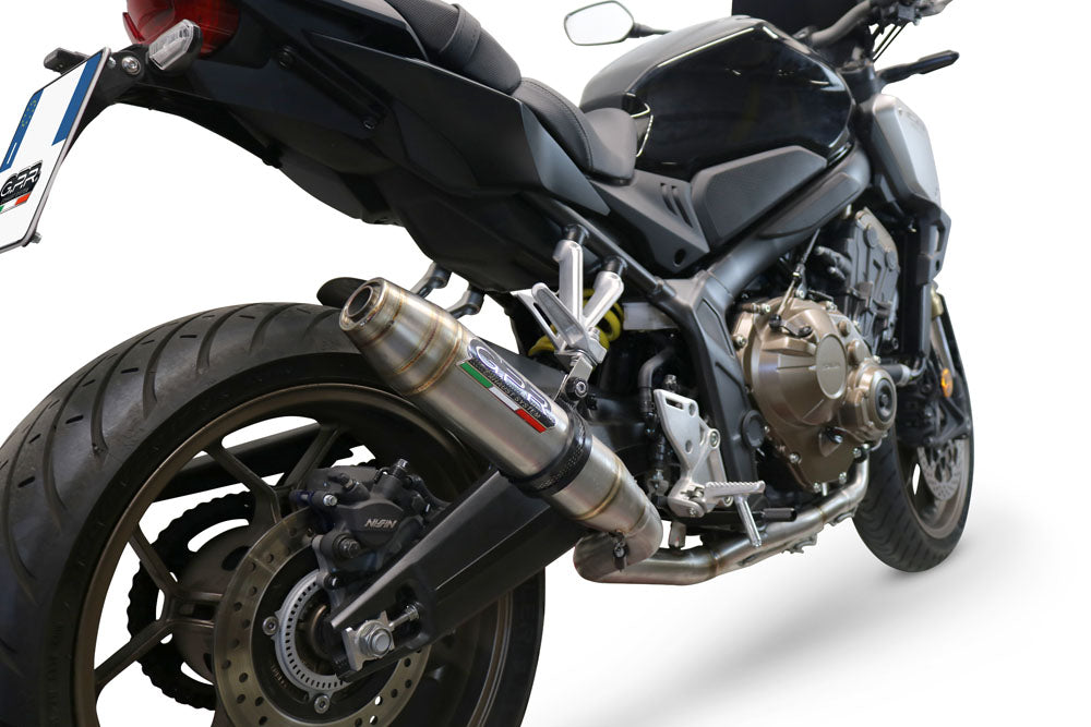 Honda CBR650R 2021-2023 Exhaust GPR Full System Deeptone Inox