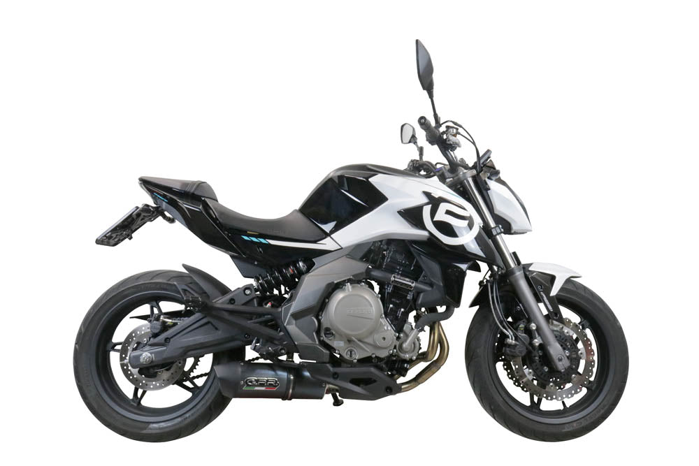 Cf Moto 650 Mt 2019-2020 Exhaust GPR Slip-on Furore Poppy