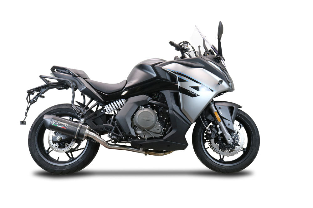 Cf Moto 650 Gt 2022-2024 Exhaust GPR Mid-Line Furore Poppy