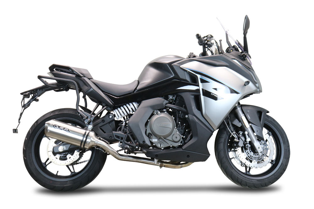 Cf Moto 650 Gt 2022-2024 Exhaust GPR Mid-Line Satinox