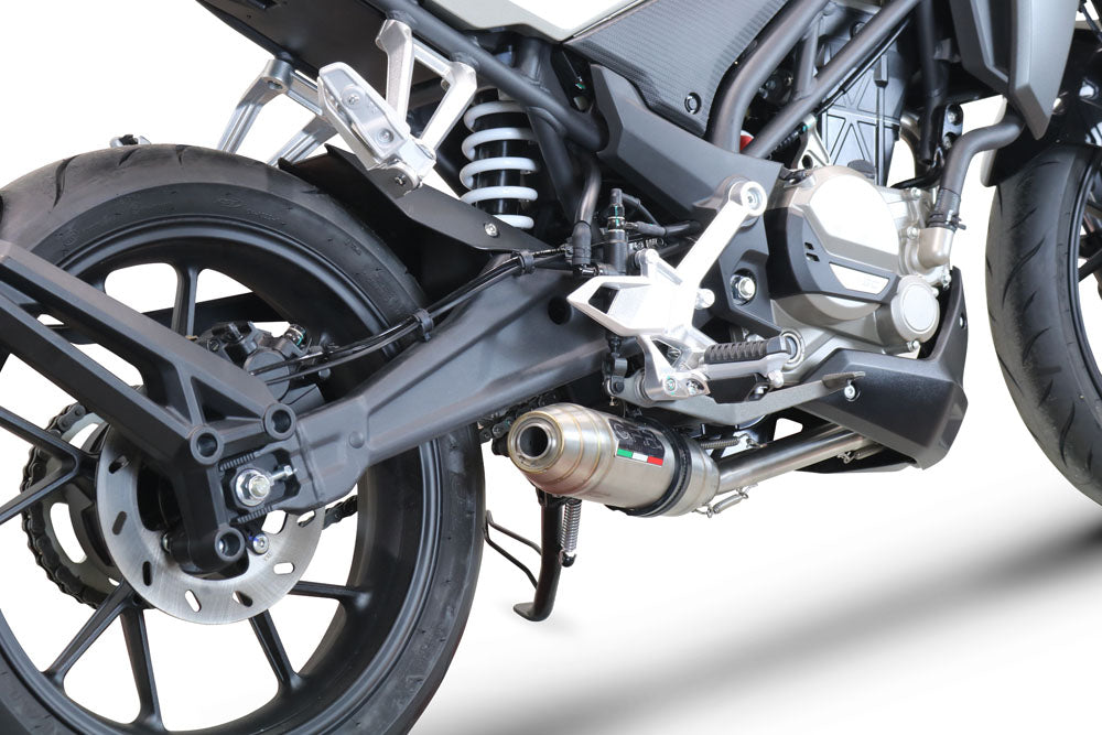 Cf Moto 300 NK 2022-2024 Exhaust GPR Full System Deeptone Inox