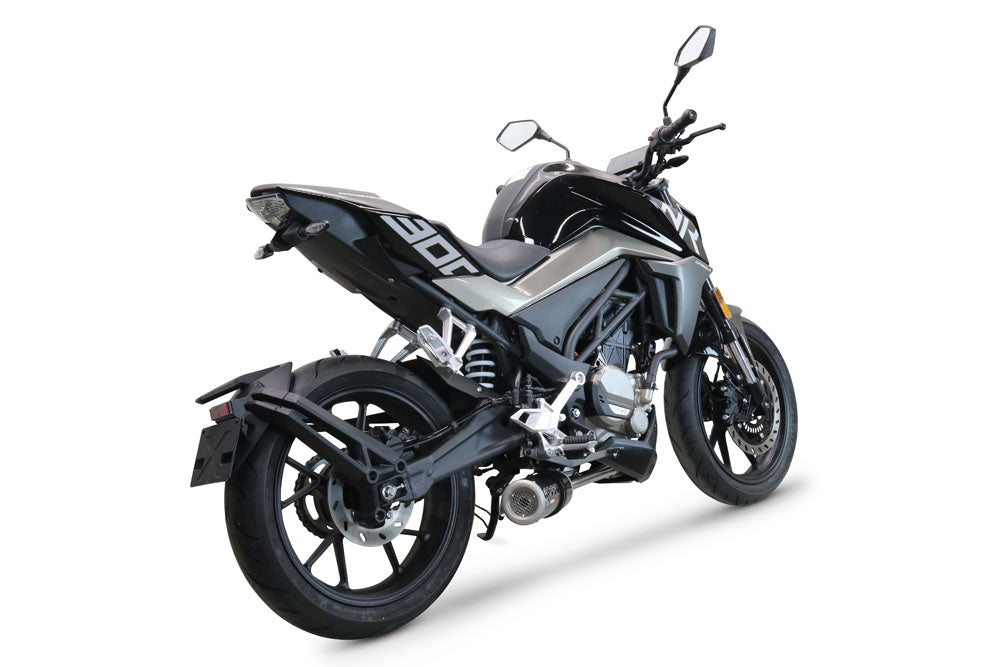 Cf Moto 300 NK 2022-2024 Exhaust GPR Full System M3 Poppy