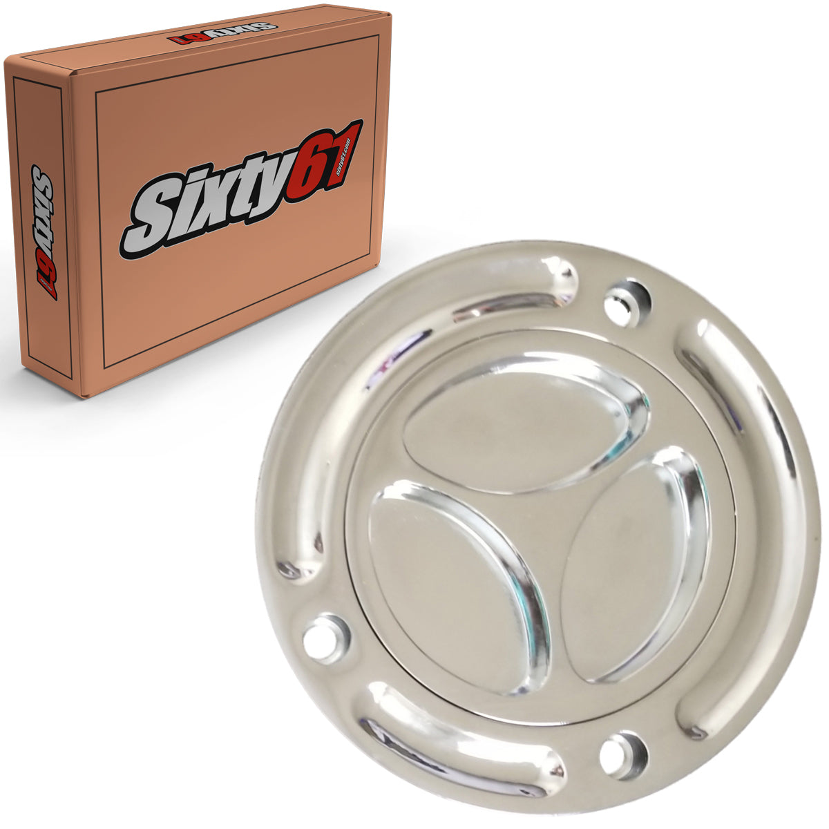 Suzuki GSXR 3-Hole Chrome Gas Cap