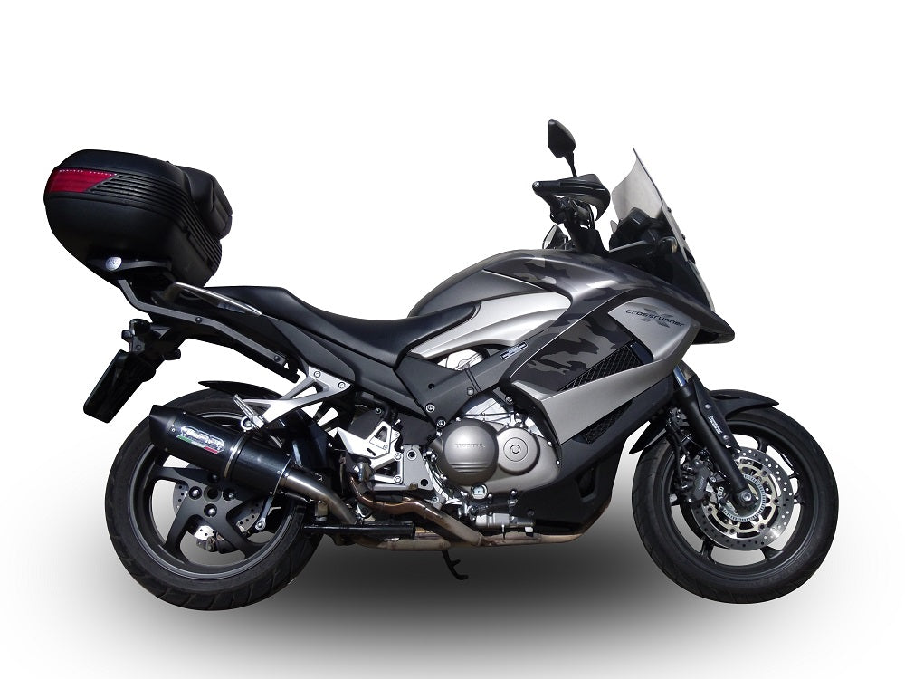 Honda VFR800X 2011-2014 Exhaust GPR Slip-on Furore Nero