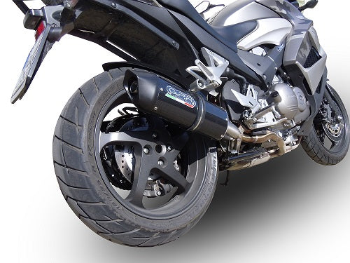Honda VFR800X 2011-2014 Exhaust GPR Slip-on Furore Nero