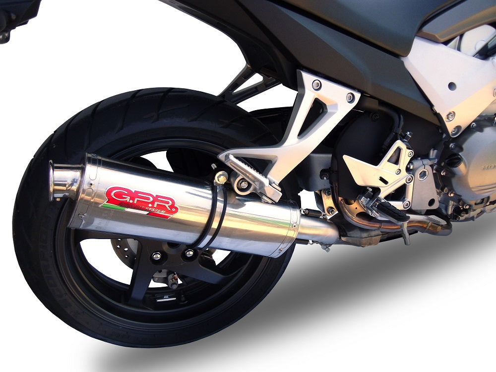 Honda Crossrunner 800 2011-2014 Exhaust GPR Slip-on Trioval