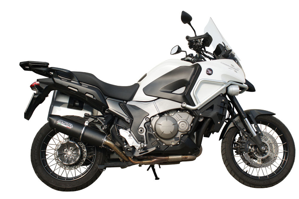 Honda VFR1200X Crosstourer 2011-2016 Exhaust GPR Slip-on Furore Nero