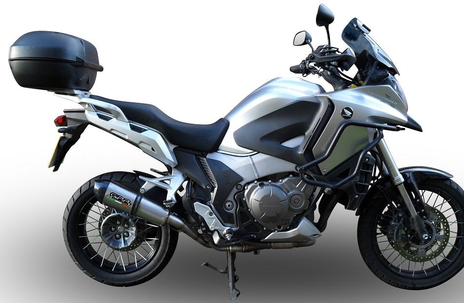Honda VFR1200X Crosstourer 1200 2017-2020 Exhaust GPR Slip-on Furore Evo4 Nero