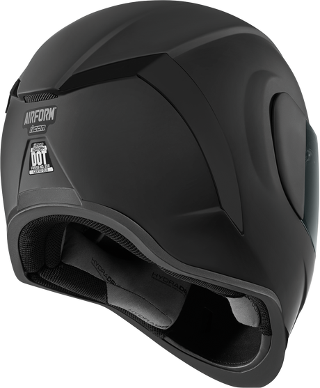 ICON Airform™ Motorcycle Helmet - Dark - Rubatone - Large 0101-15452