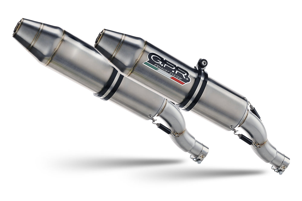 Kawasaki Kfx 700 2004-2011 Exhaust GPR Double Full Line Deeptone Atv