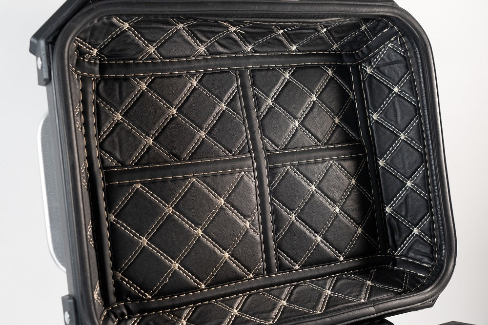 Triumph Tiger 850 Sport 2021-2023 GPR Tech 35L Aluminum Top Case, Black with Mounting Plate