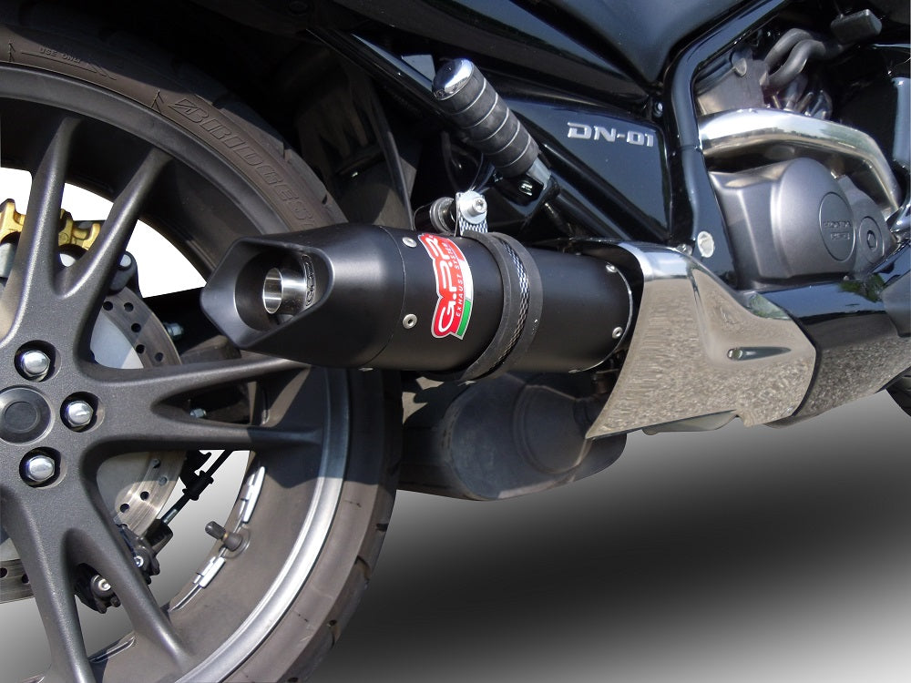 Honda Dn-01 2008-2010 Exhaust GPR Slip-on Furore Nero