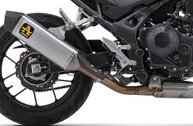 71003VA  Arrow Veloce Racing Slip-on Exhaust, Aluminum for Honda CB750 Hornet 23-25