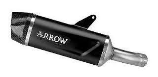 71987AKN Arrow Indy Race EVO aluminium "Dark" silencer with carby end cap Kawasaki NINJA 1100 SX 2025