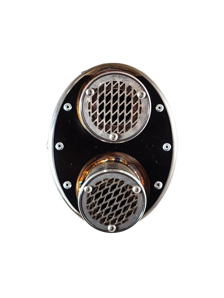 Voge 525DSX 2023-2024 Exhaust GPR Slip-on Dual Inox