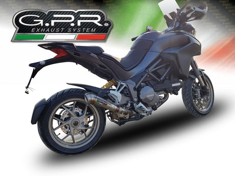 Ducati Multistrada 1260 2018-2020 Exhaust GPR Slip-on Powercone Evo