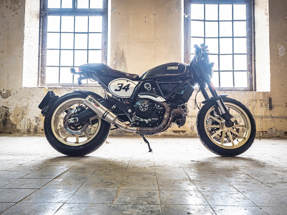 Ducati Scrambler 800 2015-2016 Exhaust GPR Slip-on M3 Titanium Natural
