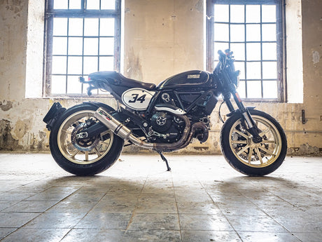 Ducati Scrambler 800 2015-2016 Exhaust GPR Slip-on M3 Titanium Natural