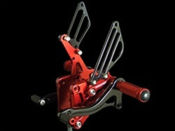 Suzuki GSXR 1300 Hayabusa (1999-2020) Rearsets in Red