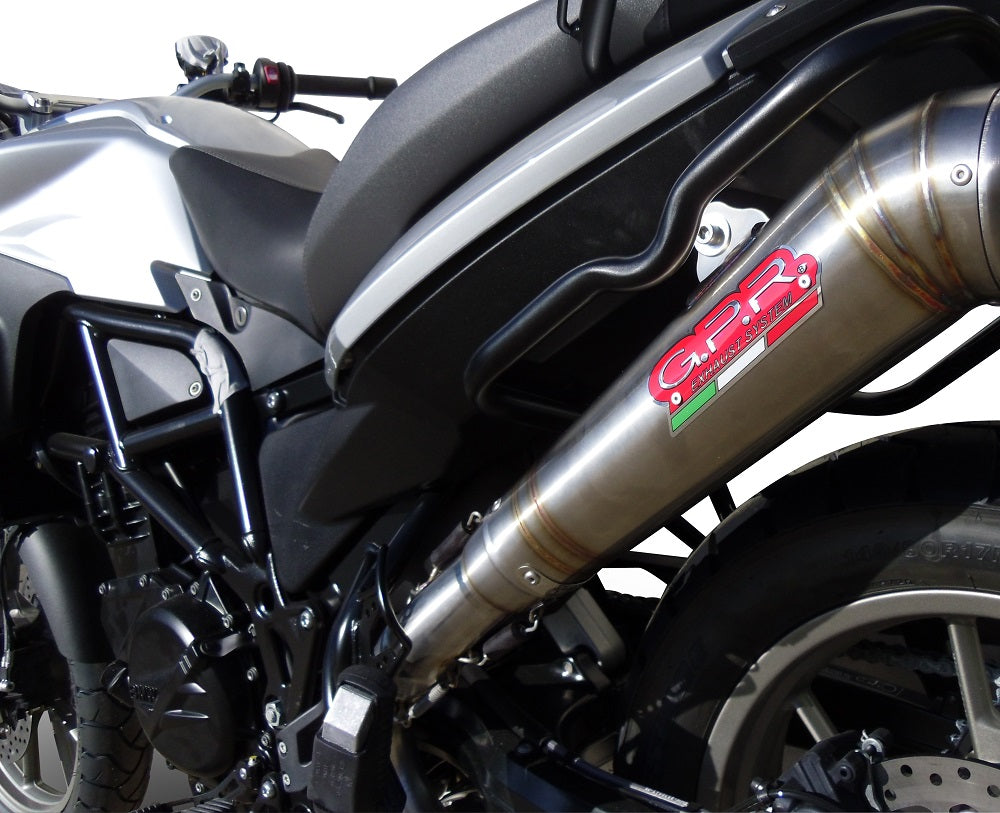 Bmw F700GS 2011-2015 Exhaust GPR Slip-on Powercone Evo