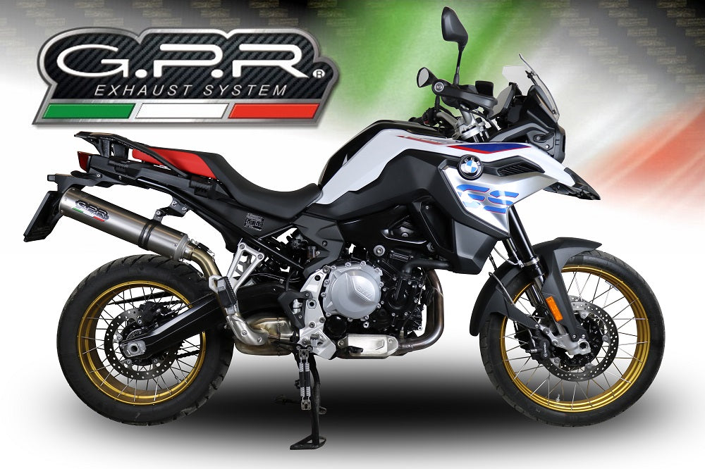Bmw F850GS - Adventure 2021-2024 Exhaust GPR Slip-on M3 Inox