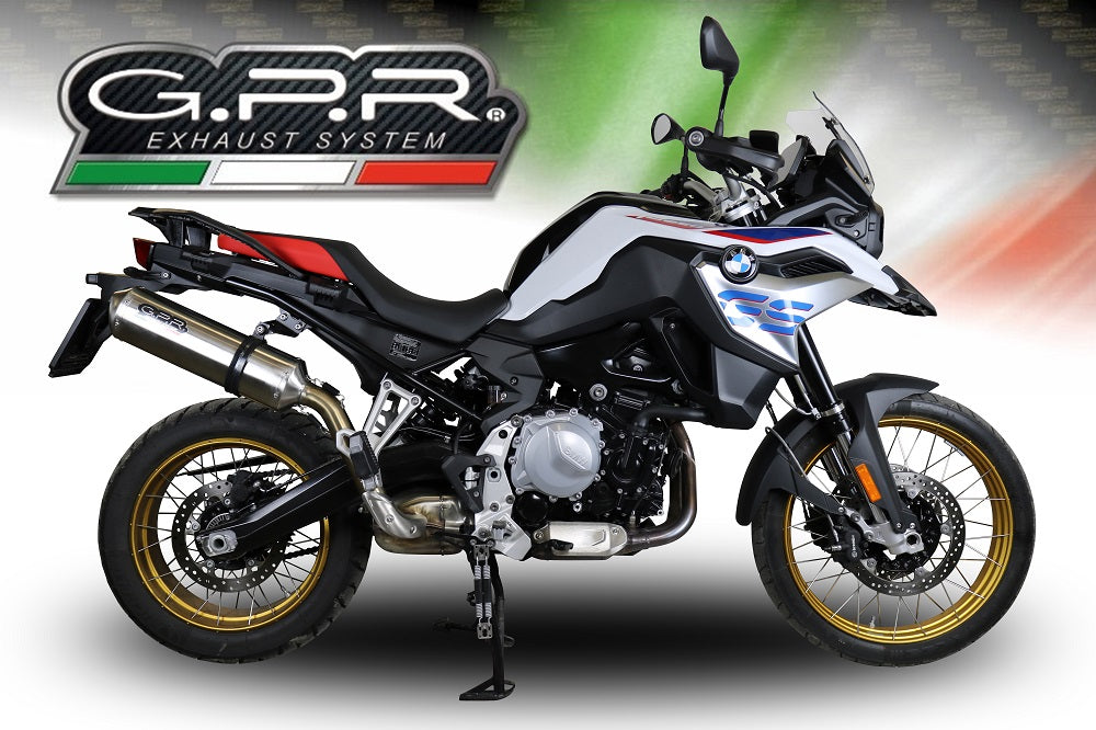 Bmw F850GS - Adventure 2021-2024 Exhaust GPR Slip-on Satinox